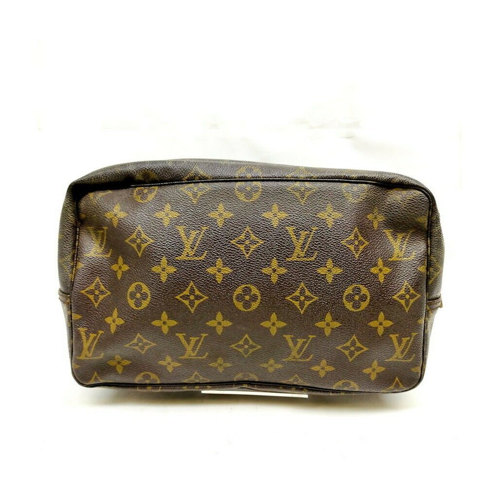Louis VuittonCosmetic Pouch Bag TrousseToilette 28 Browns Monogram - Picture 2 of 13